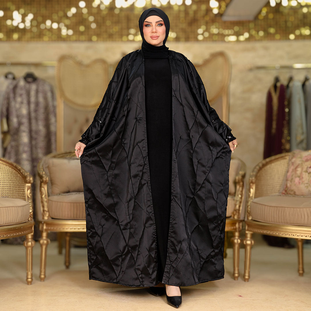 عباية إماراتي سواريه - DMAF001