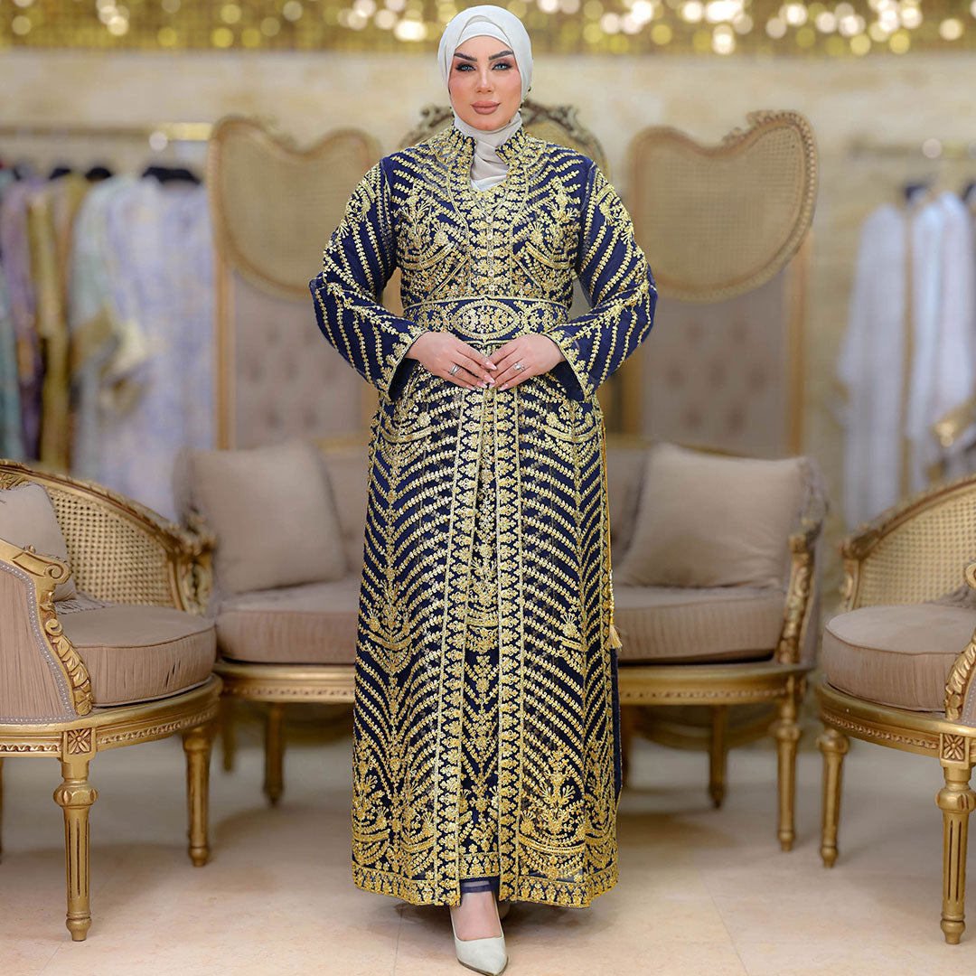 فستان تطريز هندي- DMDA009