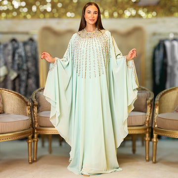 دراعة كويتي تطريز هندي - DMDB005