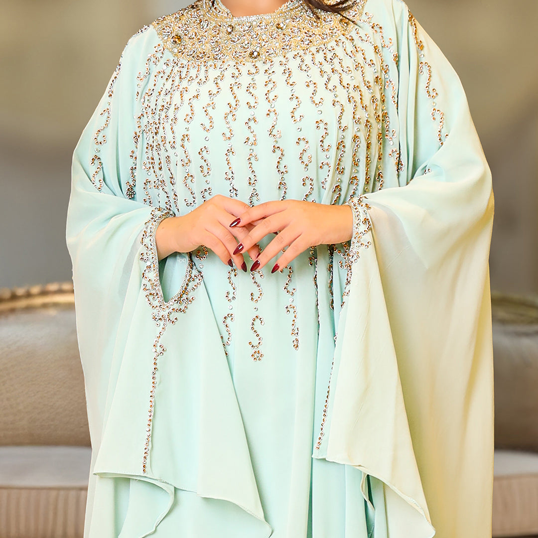 دراعة كويتي تطريز هندي - DMDB005