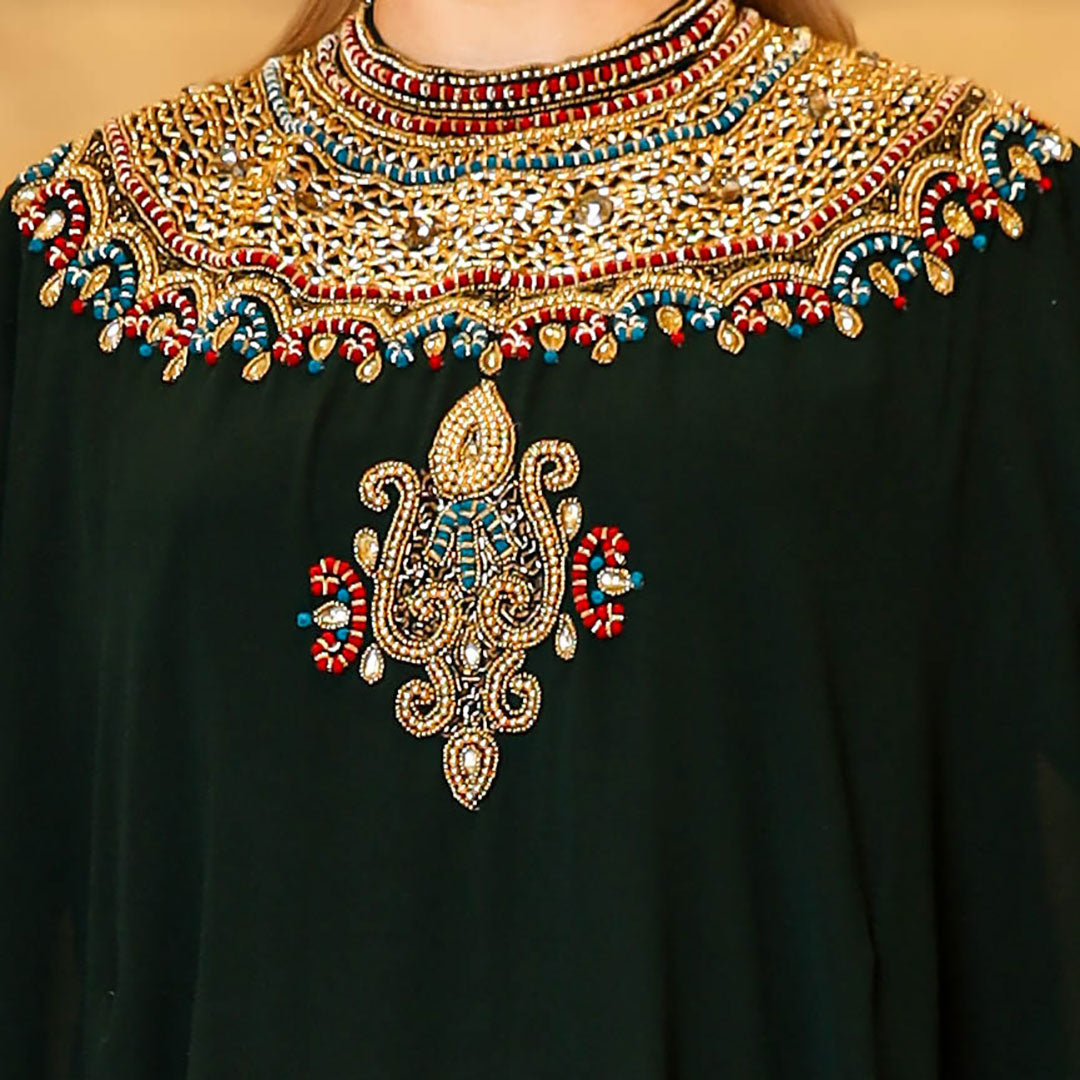 دراعة كويتي تطريز هندي - DMDB017