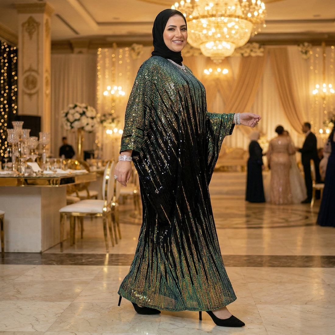 دراعة خليجي سواريه تطريز-DMDD008