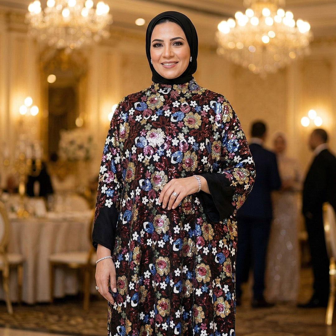 دراعة خليجي سواريه تطريز-DMDD009