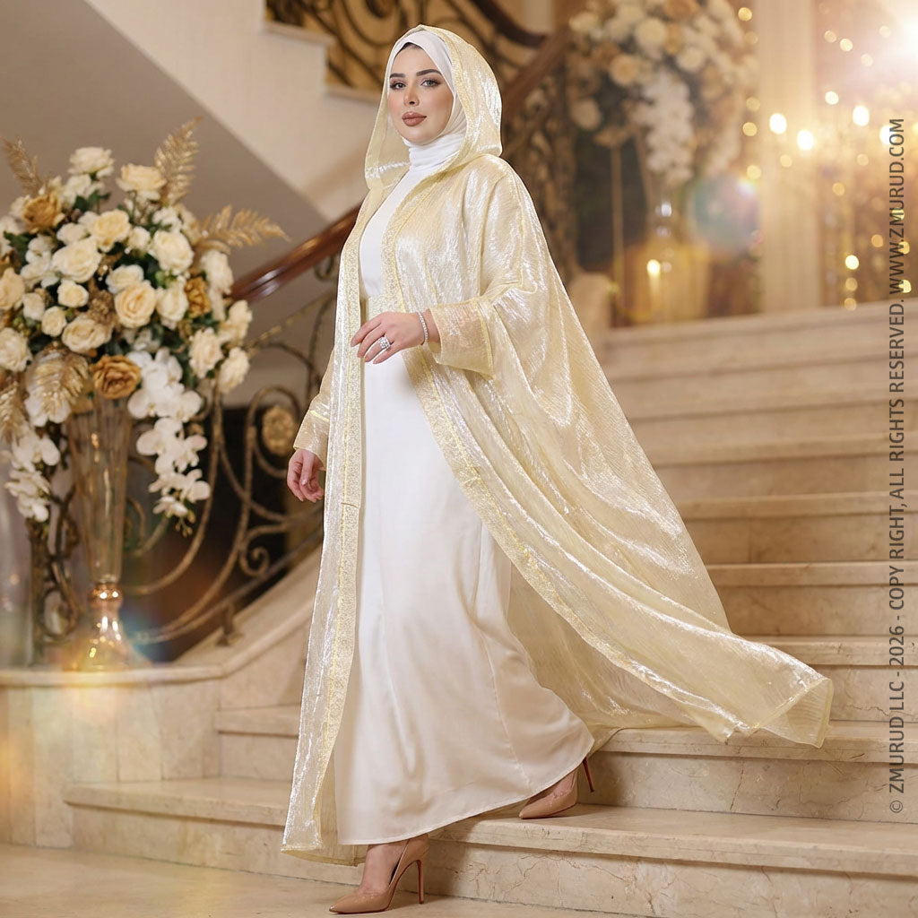 عباية زيركون أورجانزا - DPAA001