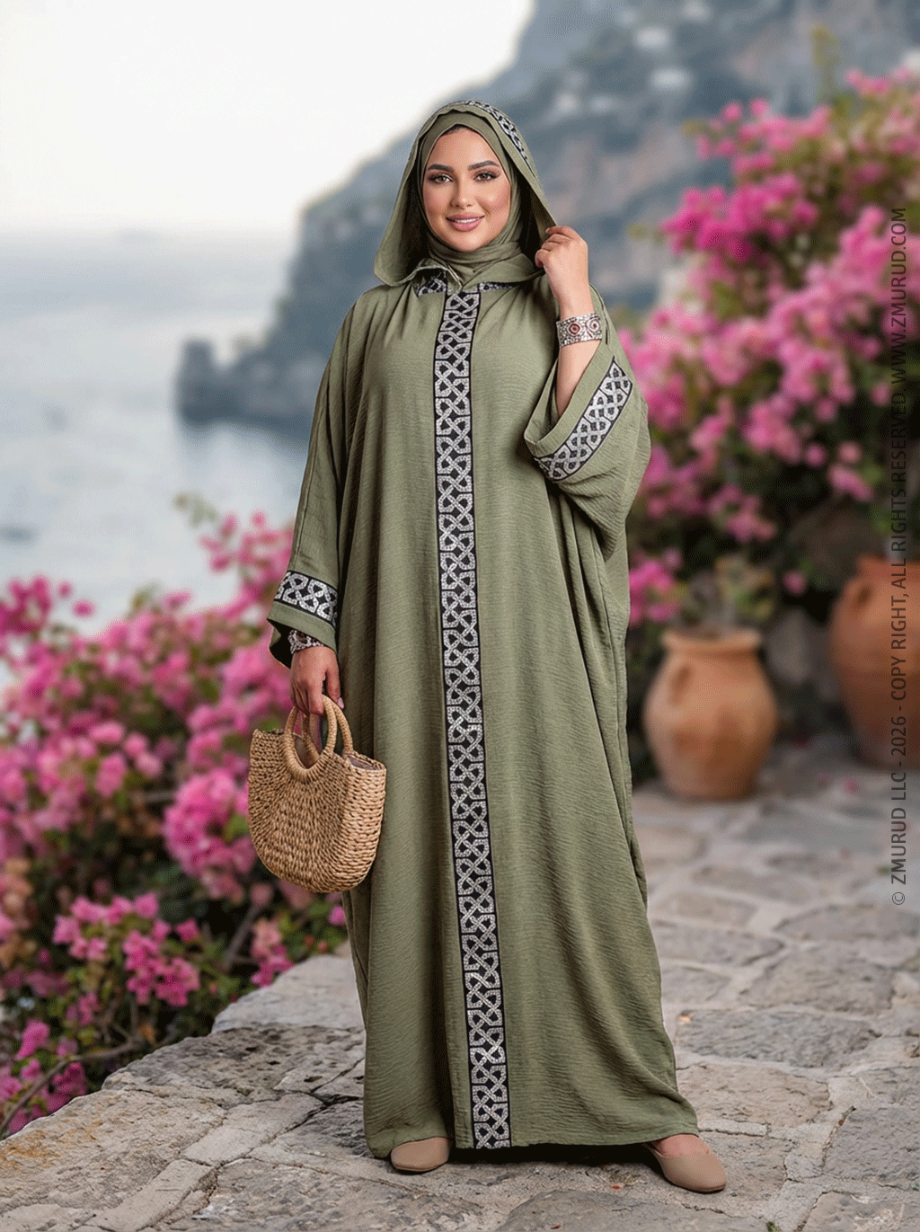 إسدال مغربي كابيشو - DPIC007