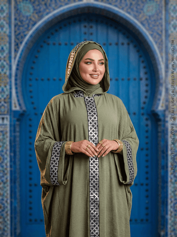 إسدال مغربي كابيشو - DPIC007