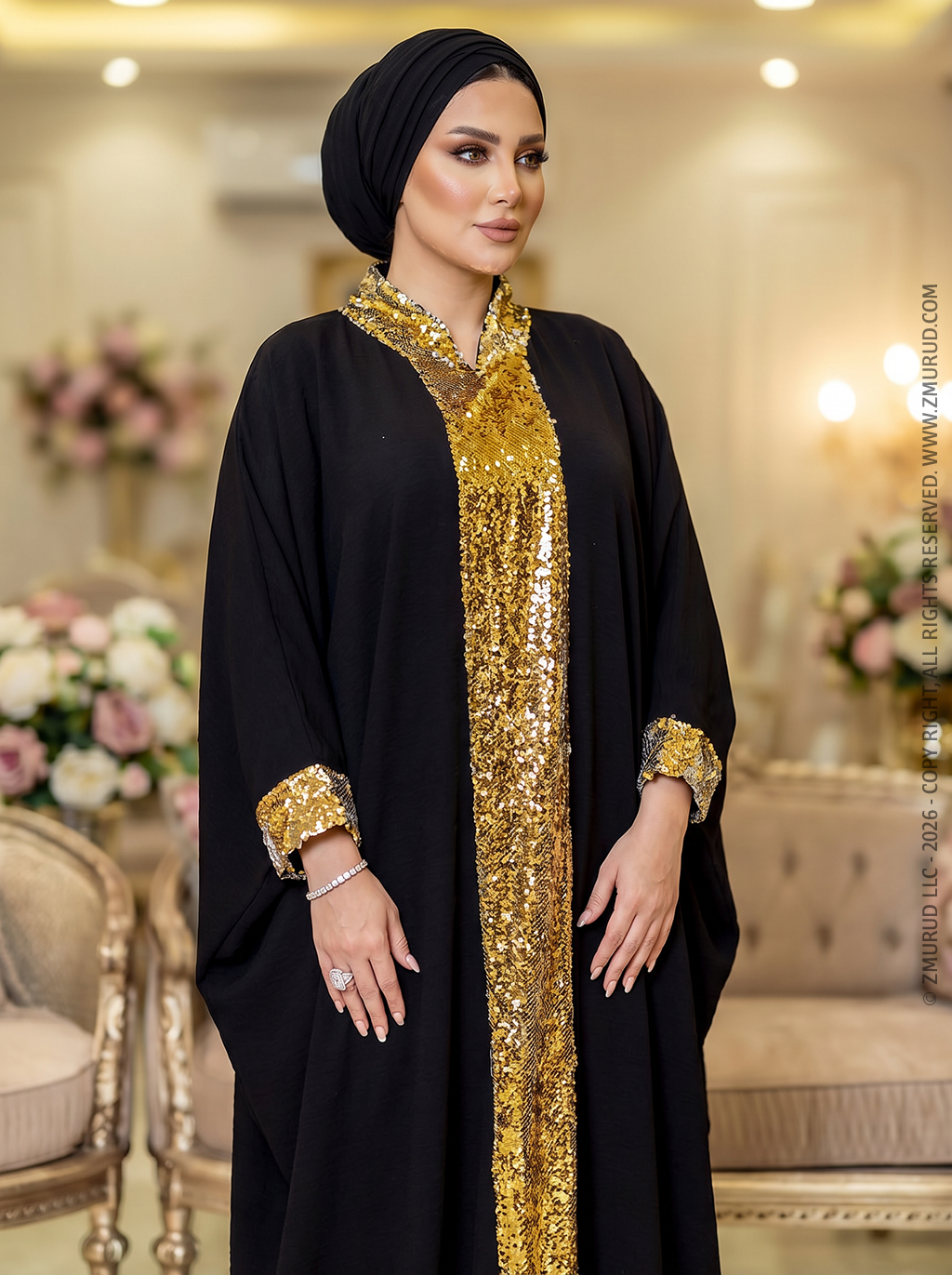 دراعة خليجي ذهبي - DPJA001