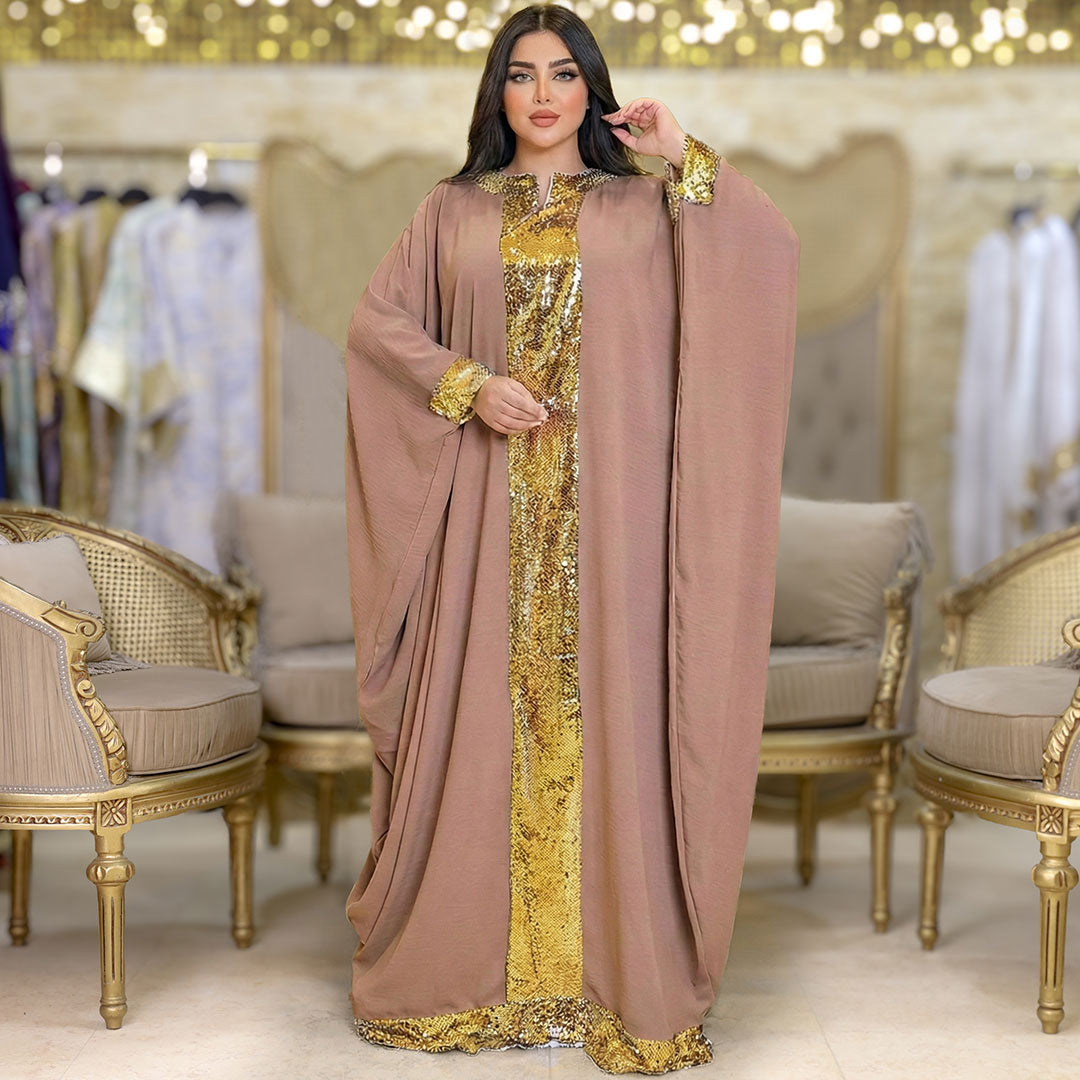 عباية خليجي ذهبي - DPJA007