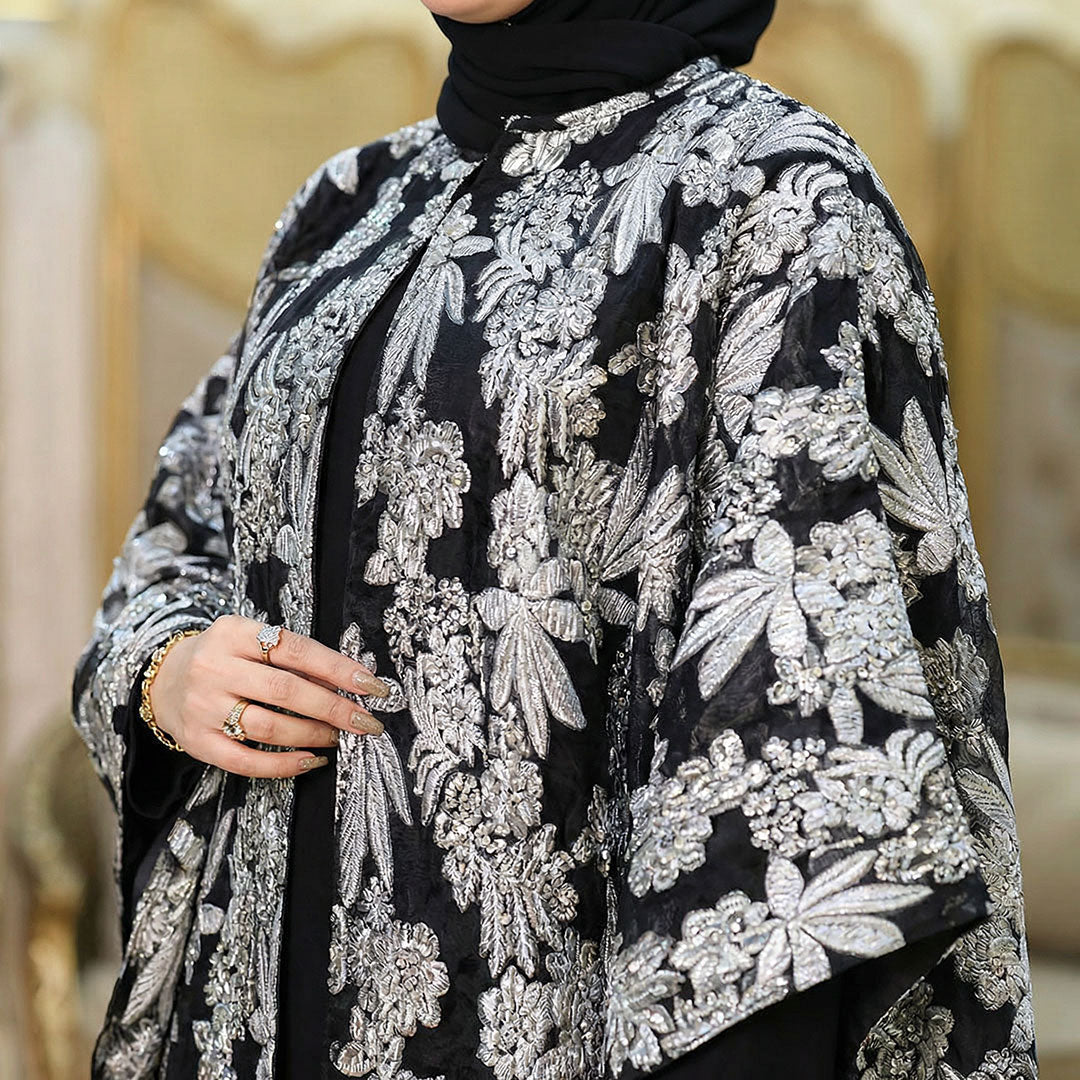 قفطان بحريني بروكار - DPKA007