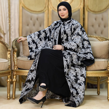 قفطان بحريني بروكار - DPKA007