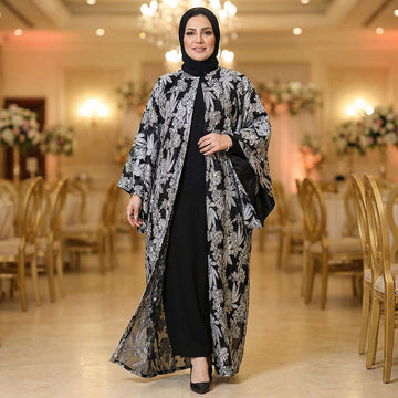 قفطان بحريني بروكار - DPKA007