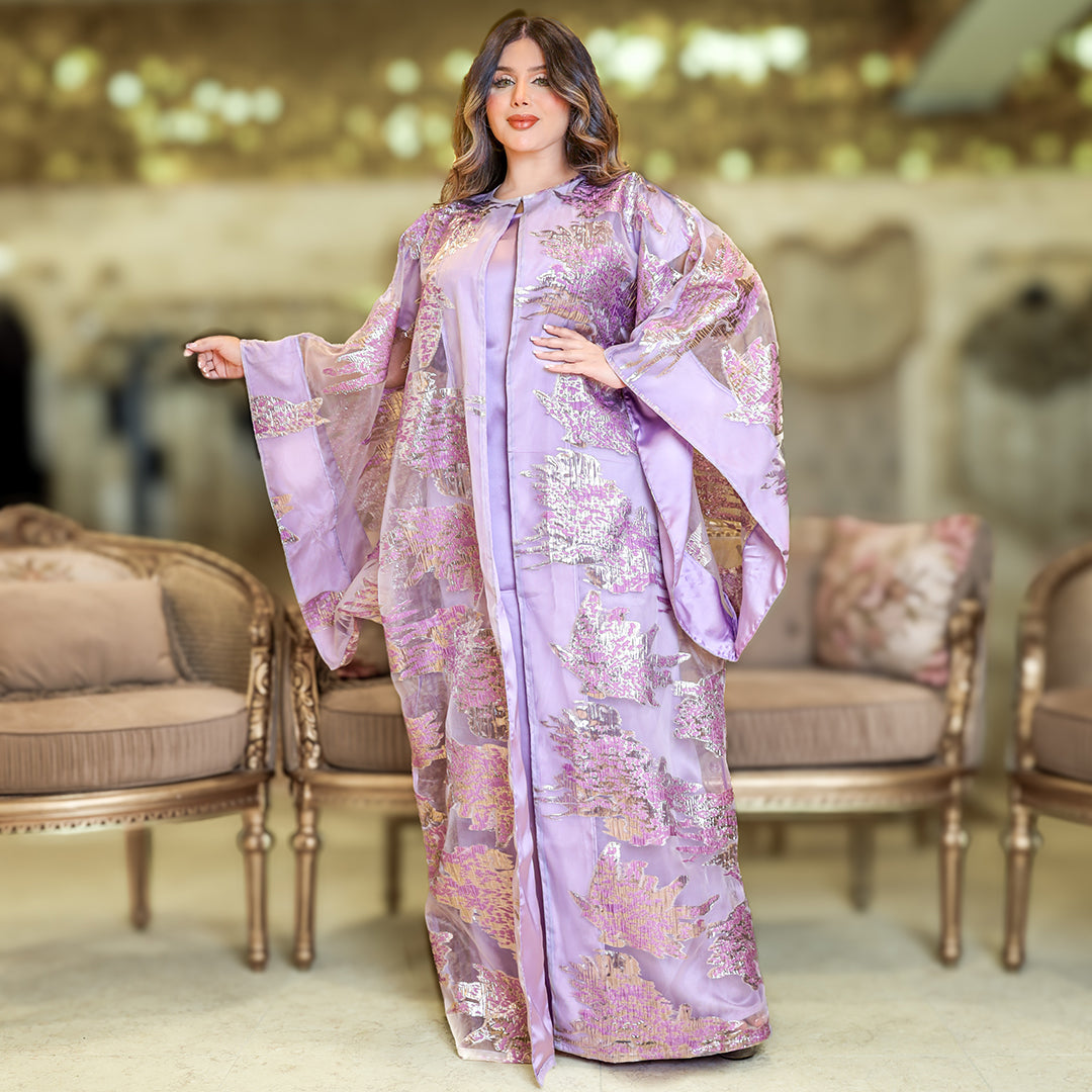 قفطان بحريني بروكار - DPKA008