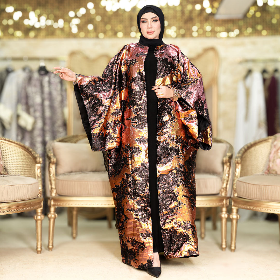 قفطان بحريني بروكار - DPKA010
