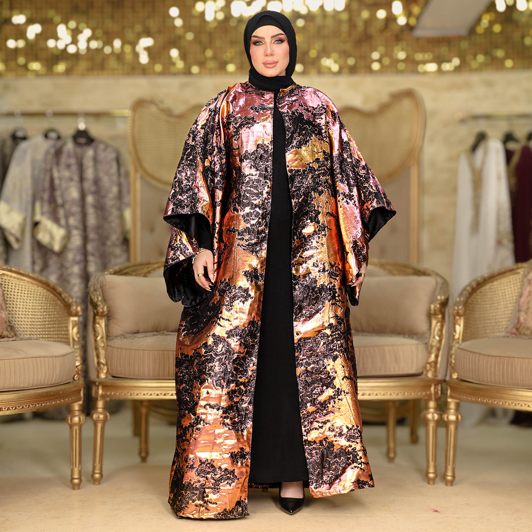 قفطان بحريني بروكار - DPKA010