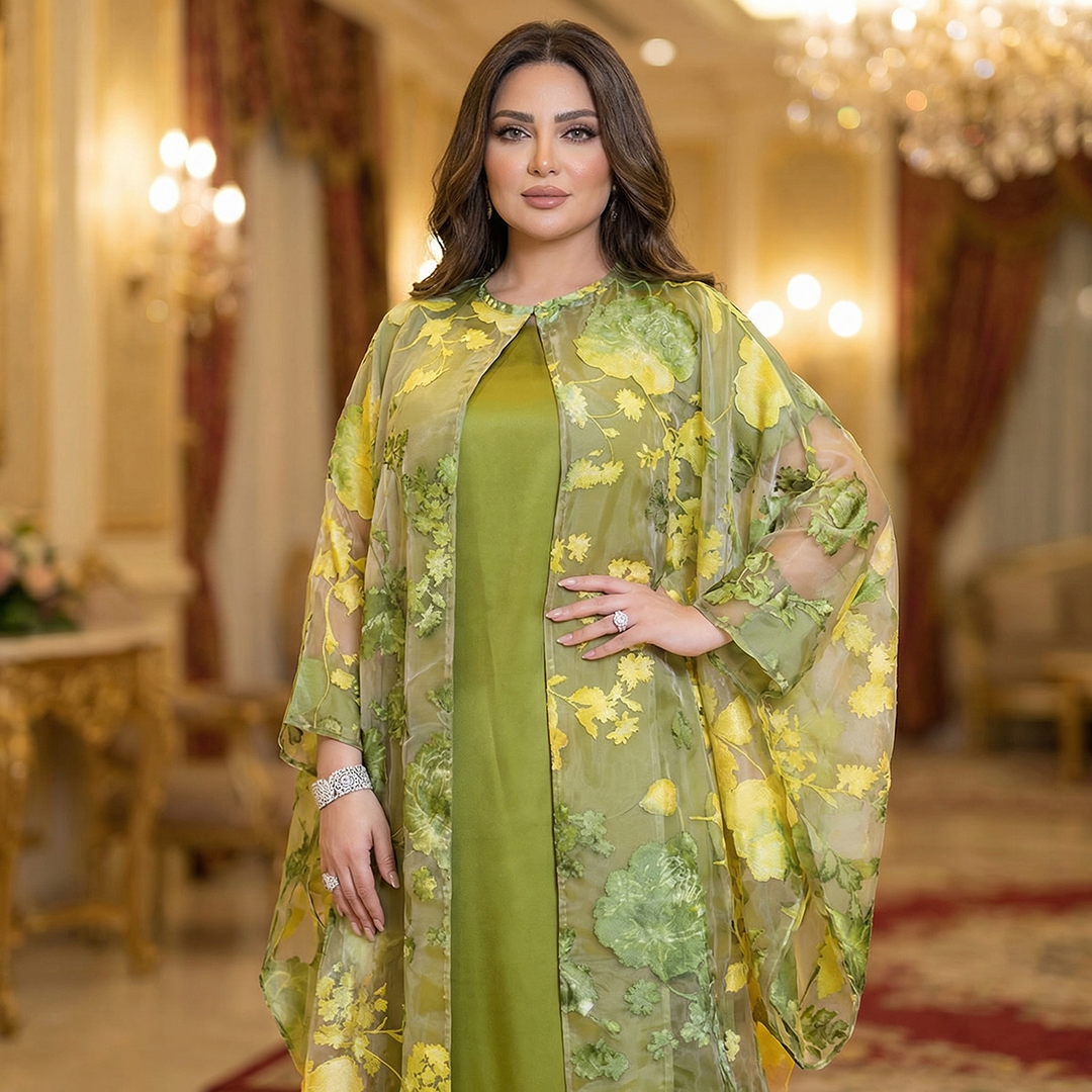 قفطان بحريني أورجانزا - DPKB002