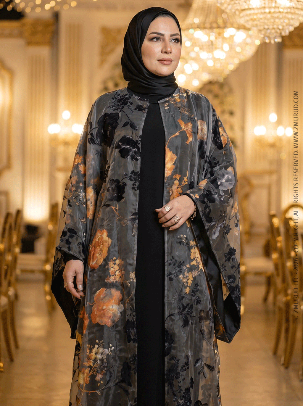 قفطان بحريني أورجانزا - DPKB003