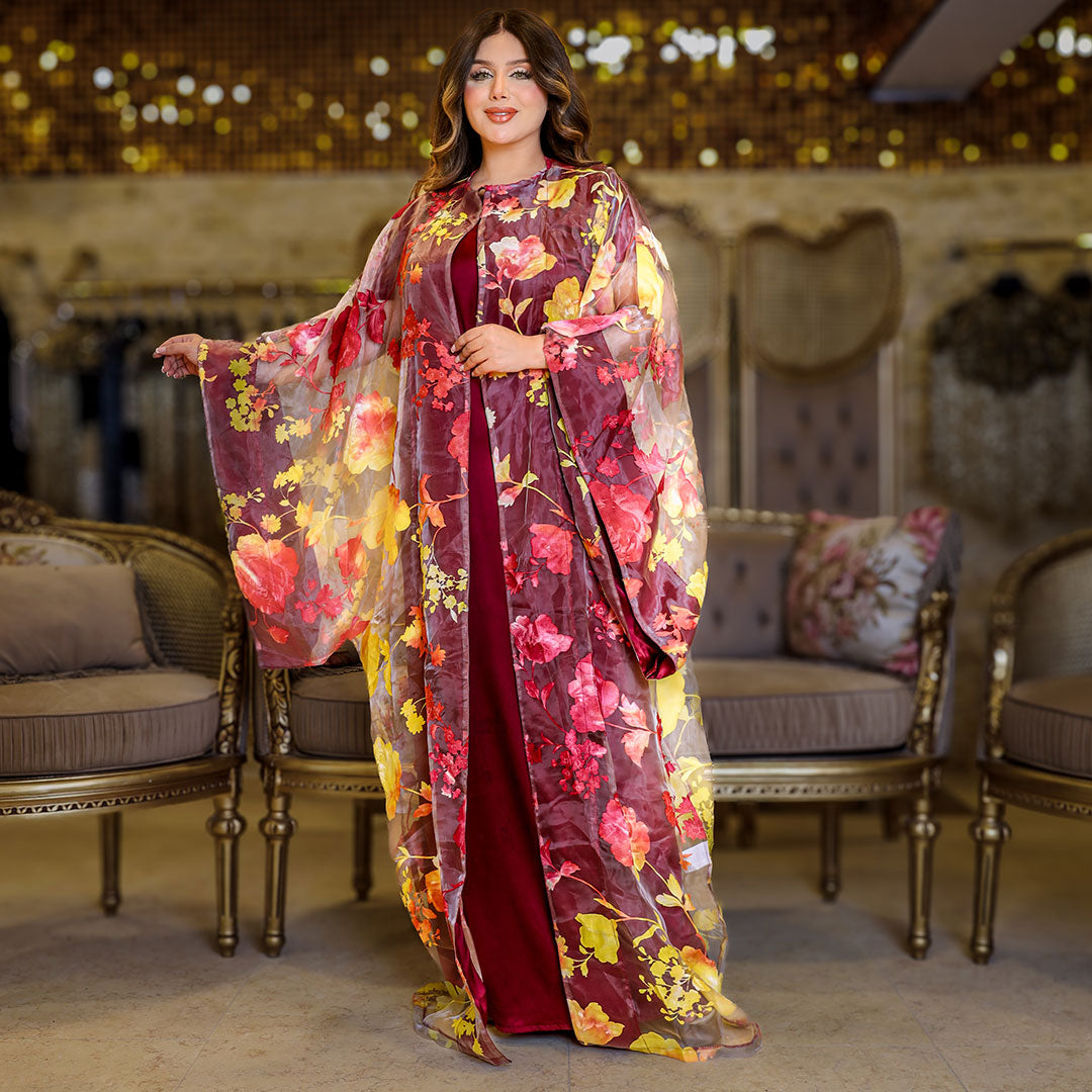 قفطان بحريني أورجانزا - DPKB004