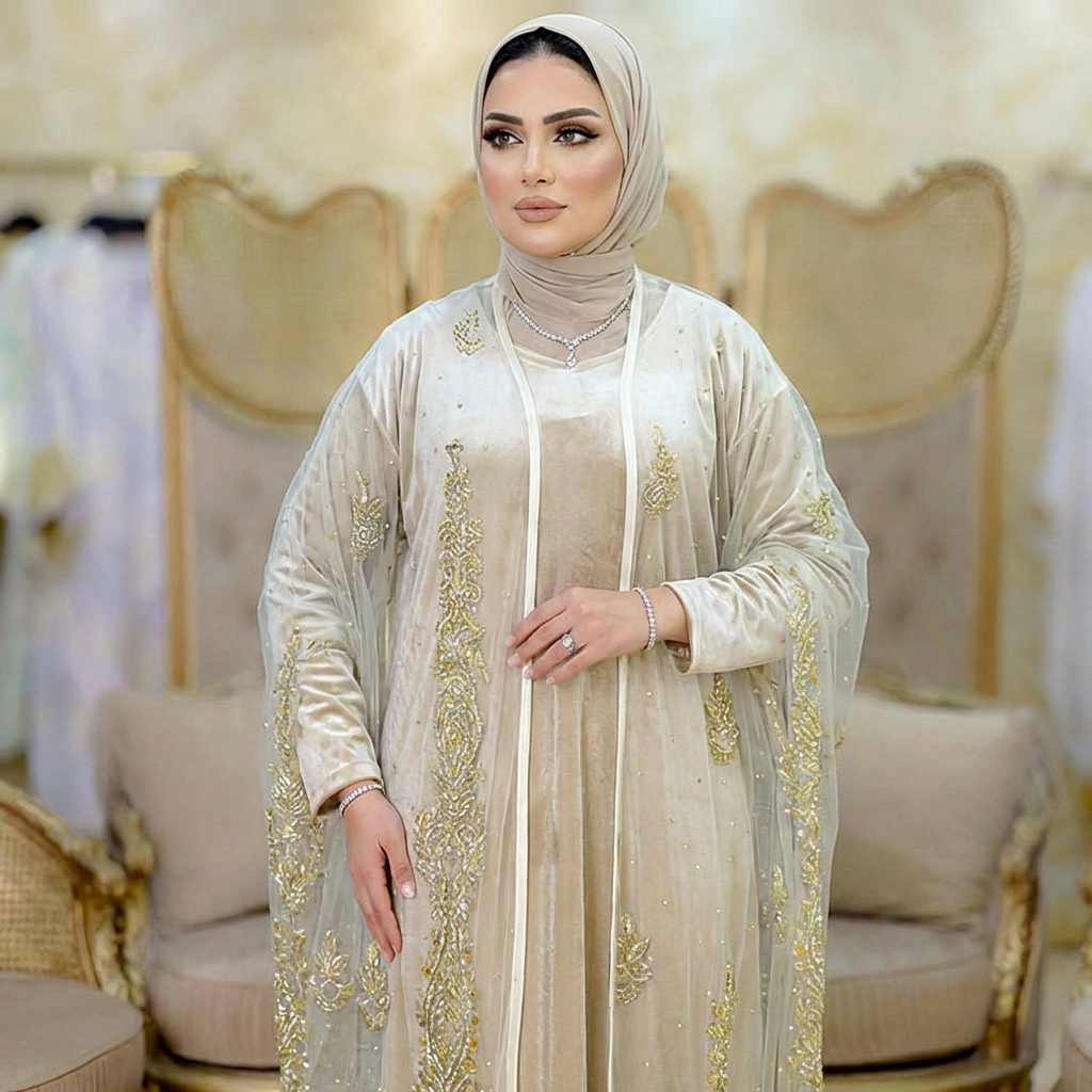 قفطان سواريه أورجانزا - DPKB083