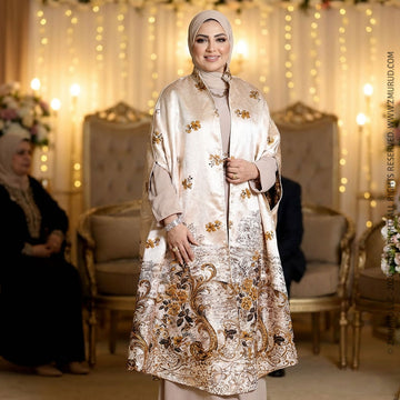 قفطان كاب بروكار- DPKD009