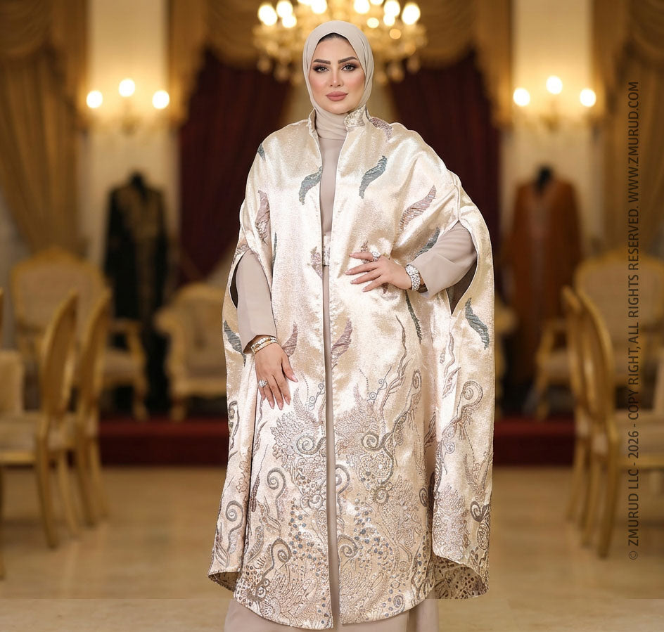 قفطان كاب بروكار- DPKD015