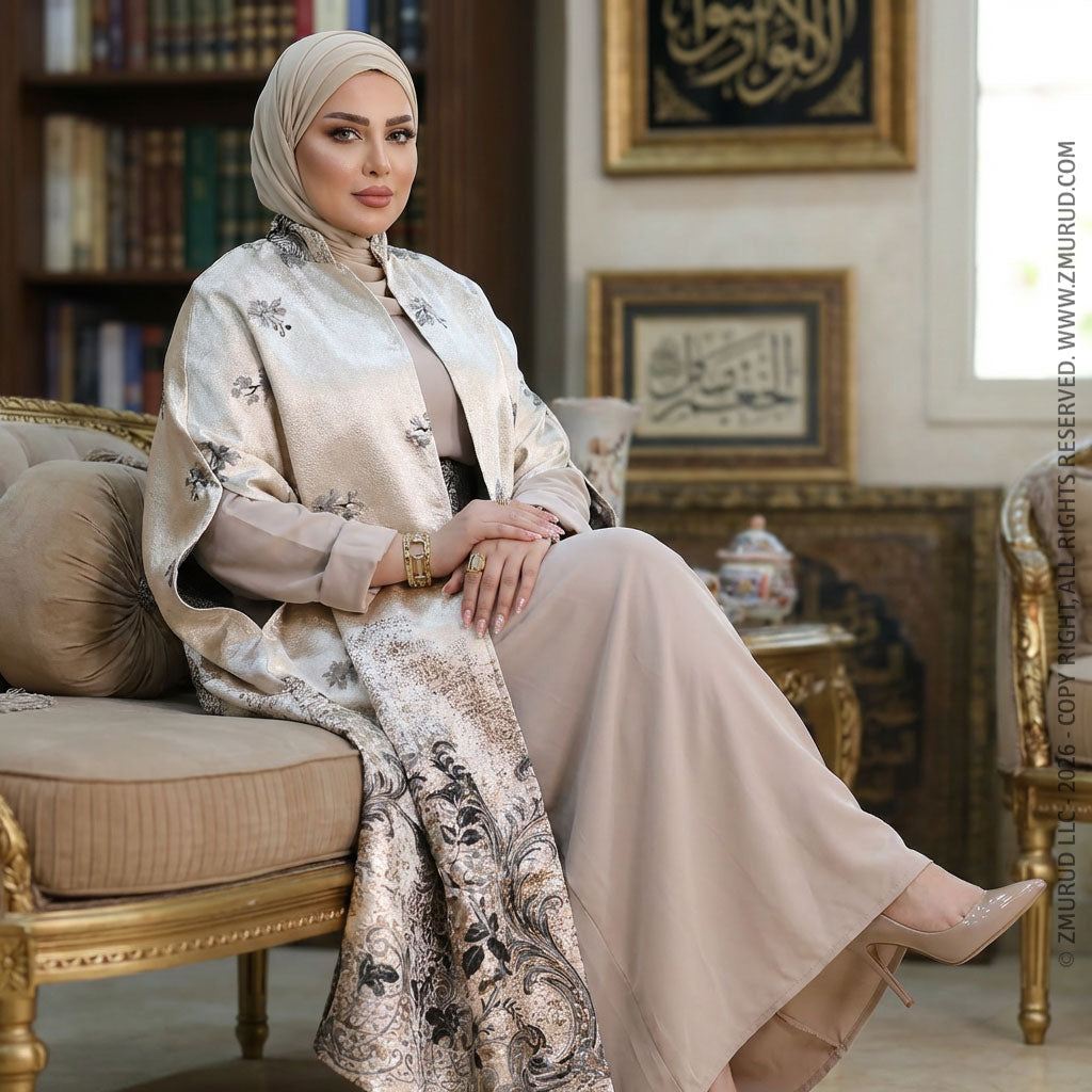 قفطان كاب بروكار- DPKD016