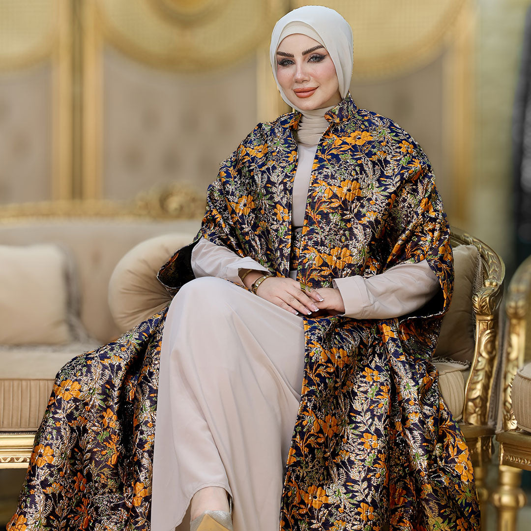 قفطان كاب بروكار- DPKD017
