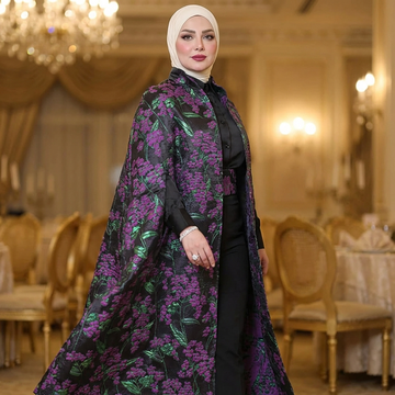 قفطان كاب بروكار- DPKD021