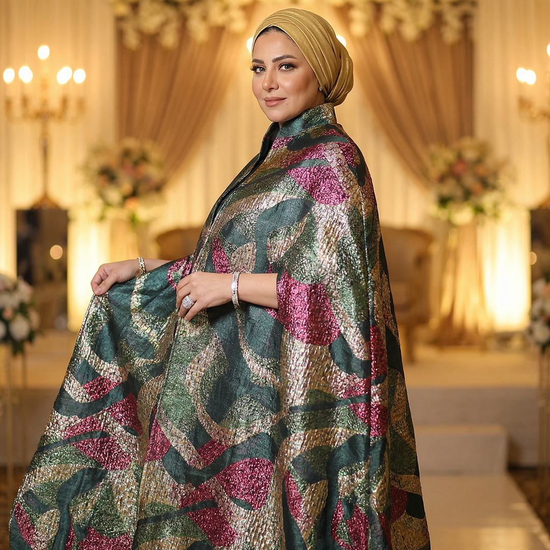 قفطان كاب بروكار- DPKD022