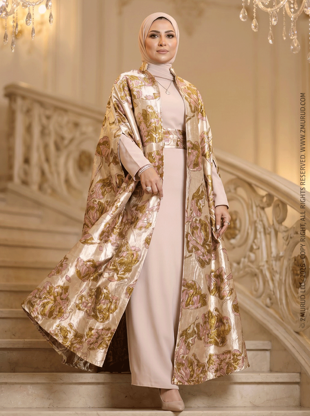 قفطان كاب بروكار- DPKD029