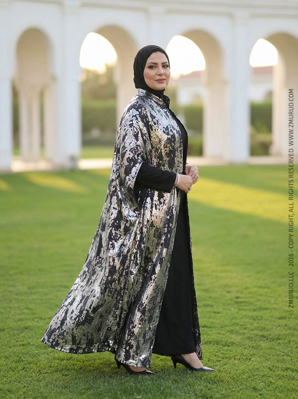 قفطان كاب بروكار- DPKD033