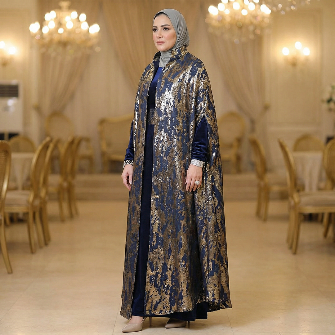 قفطان كاب بروكار- DPKD037