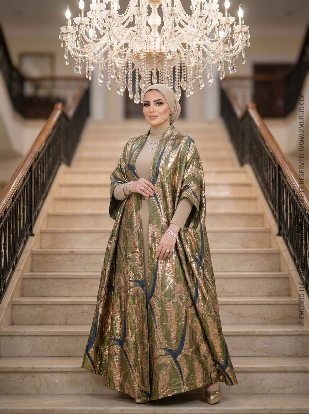 قفطان كاب بروكار- DPKD039
