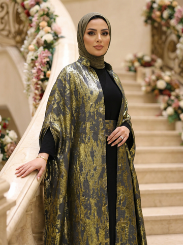 قفطان كاب بروكار- DPKD040