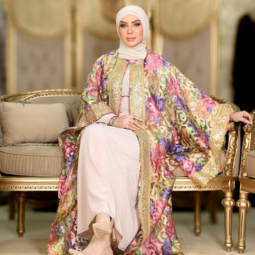 قفطان بحريني تُل - DPKE001