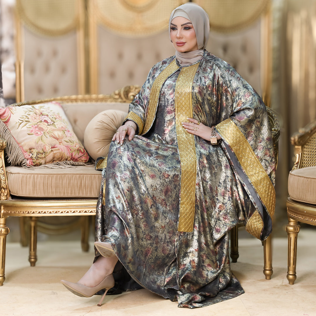 طقم قفطان بحريني من قطعتين-DPKO001
