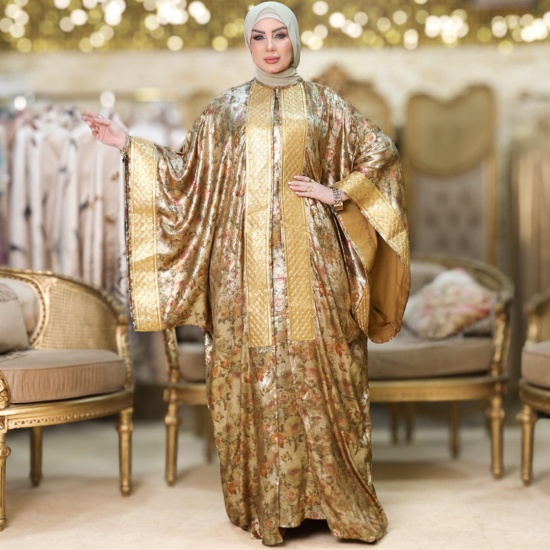طقم قفطان بحريني من قطعتين-DPKO002