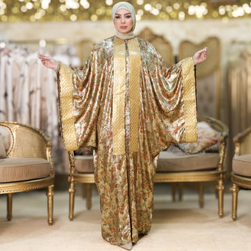 طقم قفطان بحريني من قطعتين-DPKO002