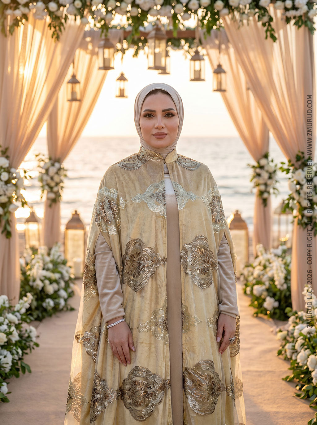 قفطان تل شمواه سواريه  - DPKP006