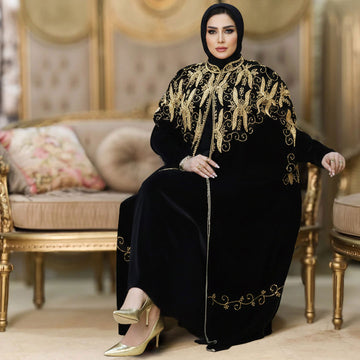 قفطان شمواه تطريز هندي - DPKPQ002