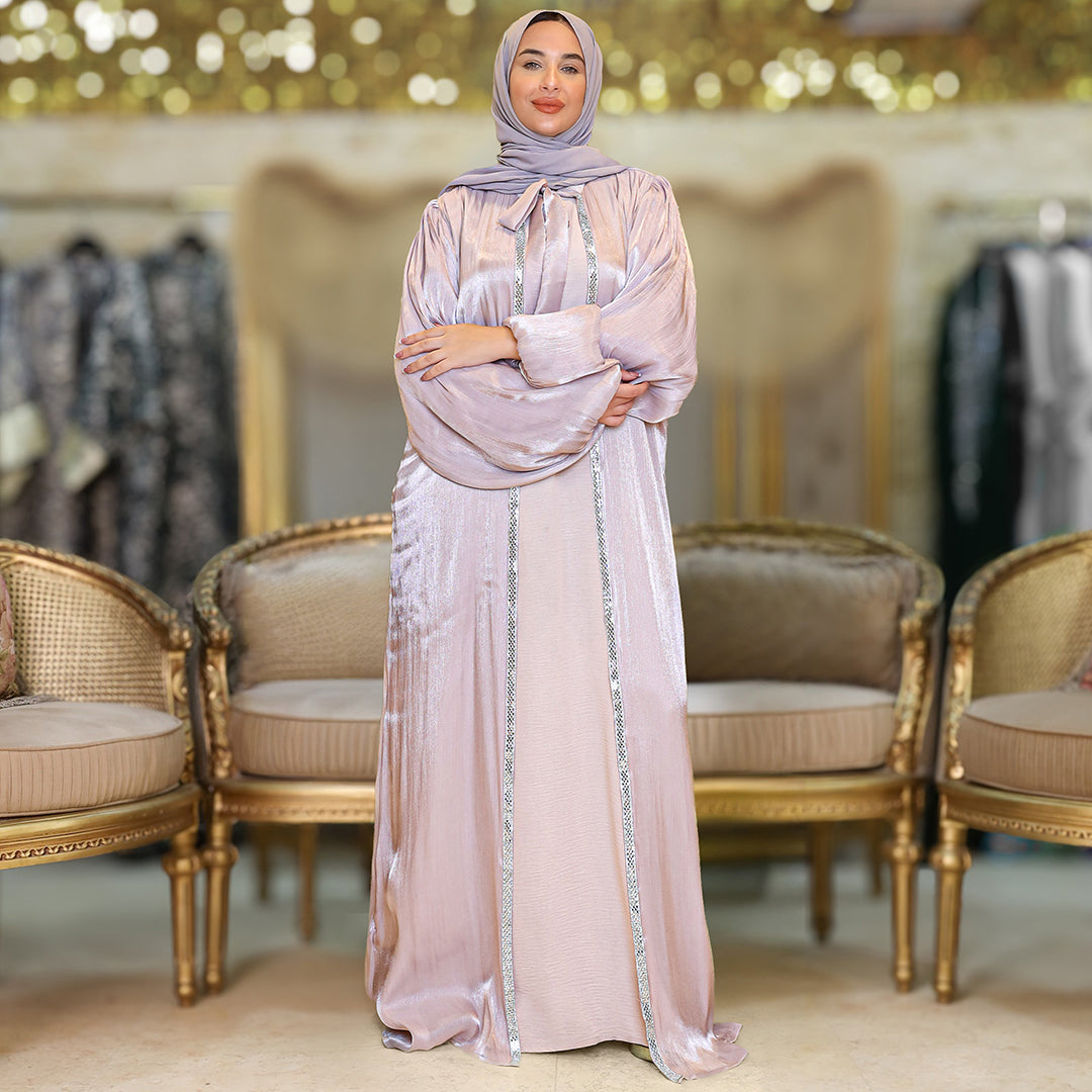 توينز عباية إماراتي أورجانزا - DPTA001