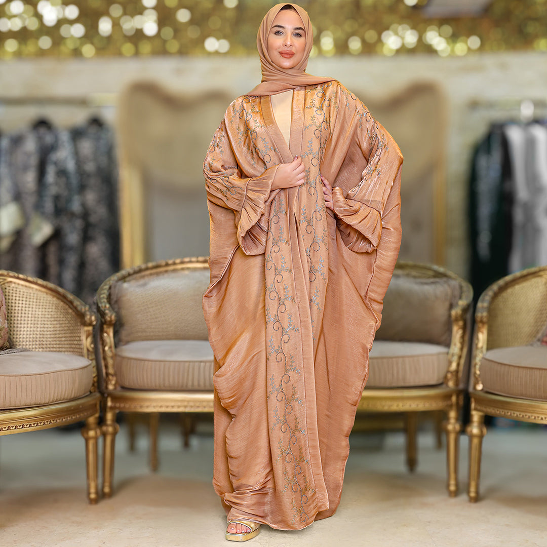 توينز عباية إماراتي أورجانزا - DPTA003