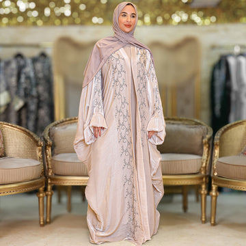 توينز عباية إماراتي أورجانزا - DPTA004