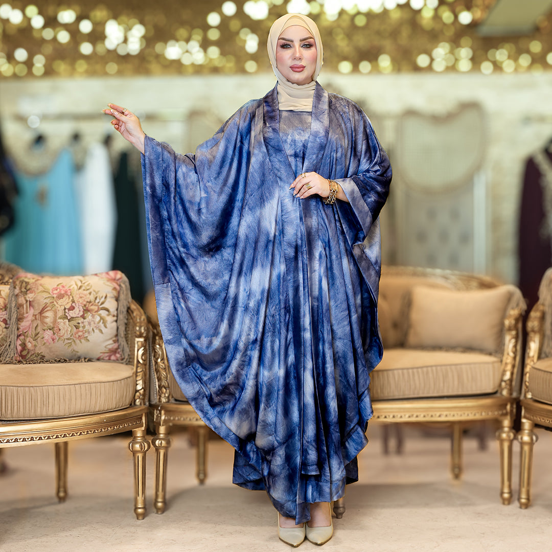 طقم قفطان إماراتي شايني - DPTKA004