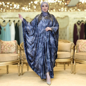 طقم قفطان إماراتي شايني - DPTKA006