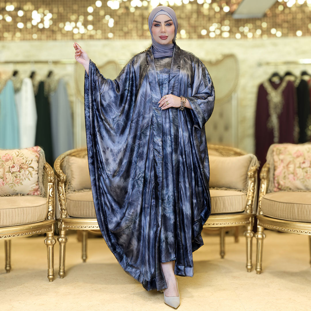 طقم قفطان إماراتي شايني - DPTKA006