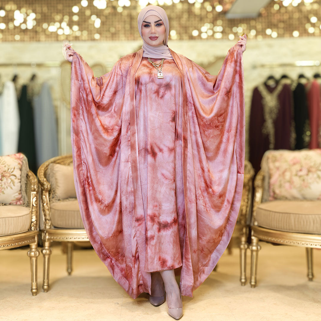 طقم قفطان إماراتي شايني - DPTKA009