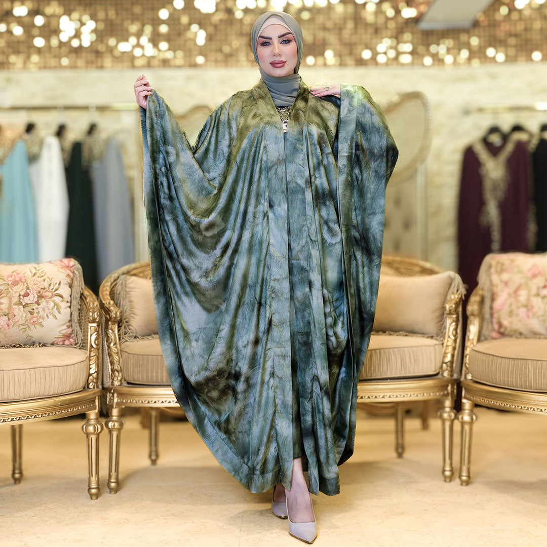 طقم قفطان إماراتي شايني - DPTKA010