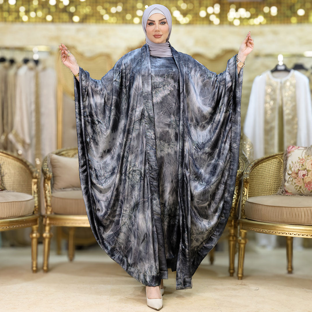 طقم قفطان إماراتي شايني - DPTKA011
