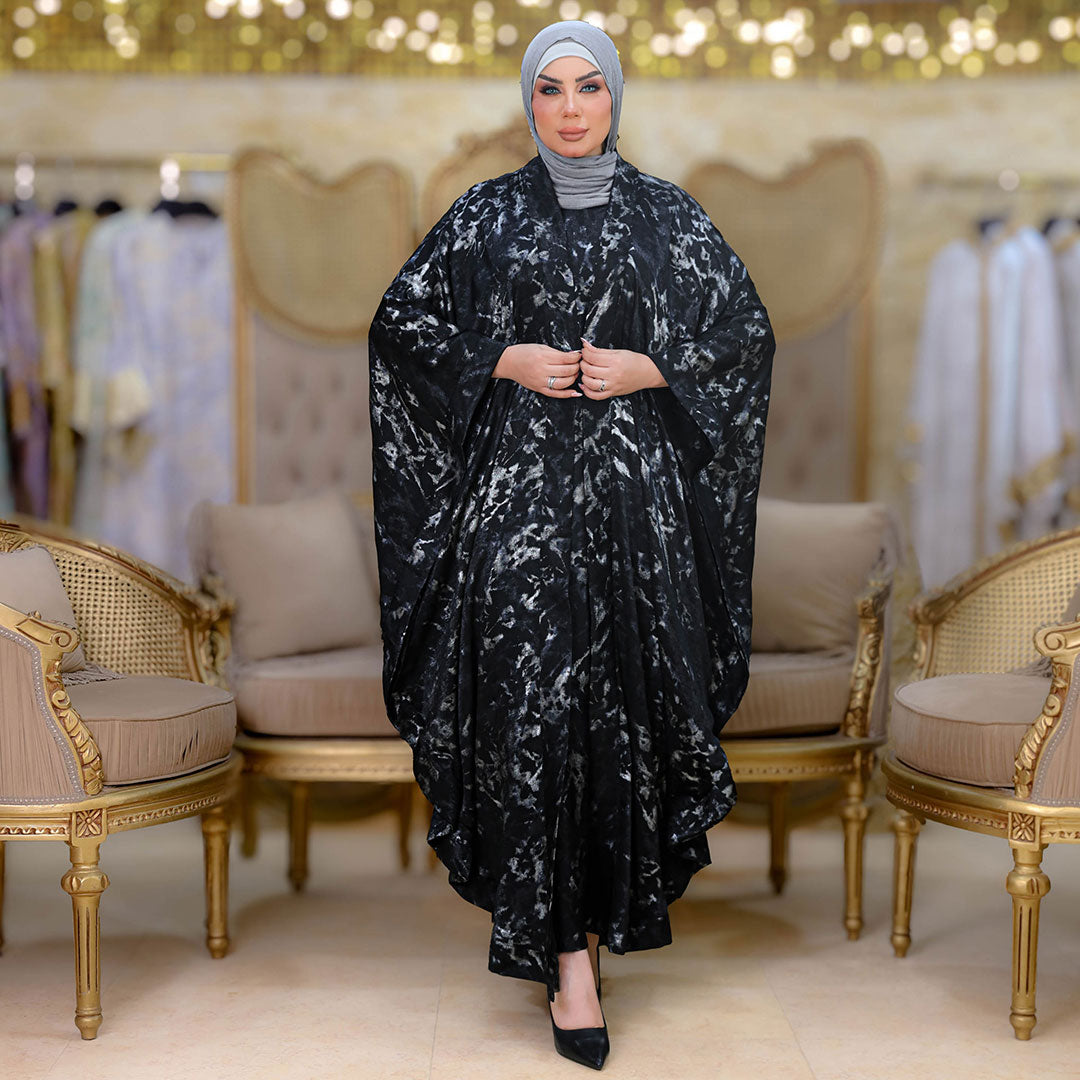 طقم قفطان إماراتي شايني-DPTKA019