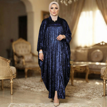طقم قفطان خليجي شايني -  DPTKD009